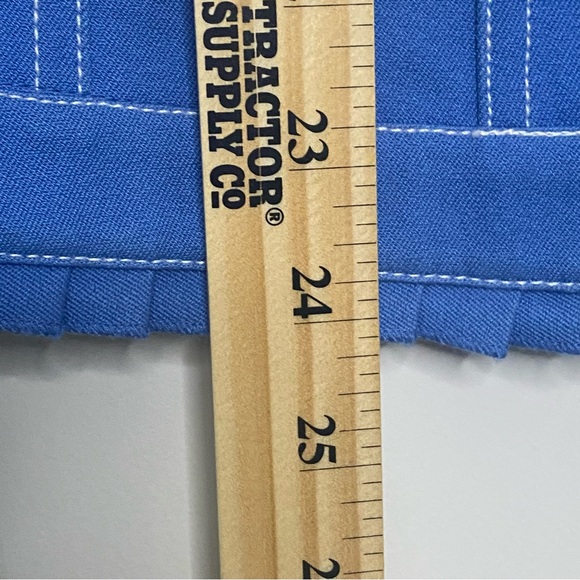 Peck And Peck Weekend Jacket Blue Size 10 Eye Hook - Picture 6 of 15